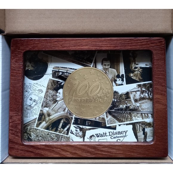 DISNEY 100 YEARS OF MAGIC SHARE A DREAM COME TRUE COINS SERIES - 7 Coins Only - Picture 2 of 4